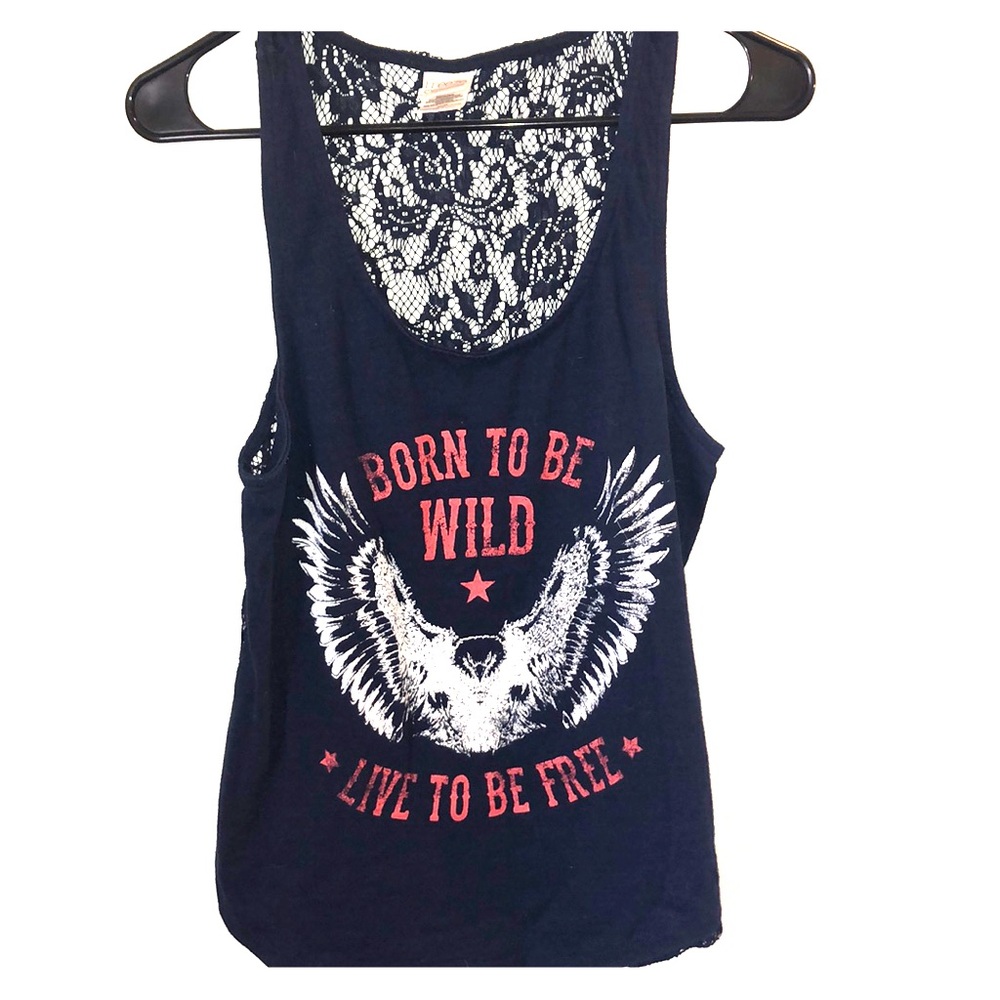 Lace tank top